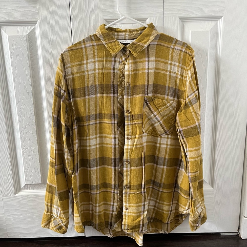 Sonoma Flannel, Women’s Size L